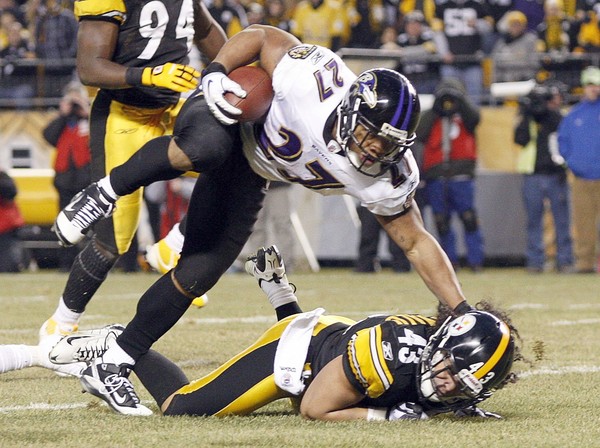 Ray Rice is missing the mark in Baltimore this year