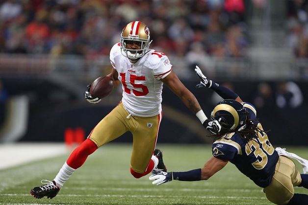 The 49ers are hoping Crabtree can pick up where he left off last season