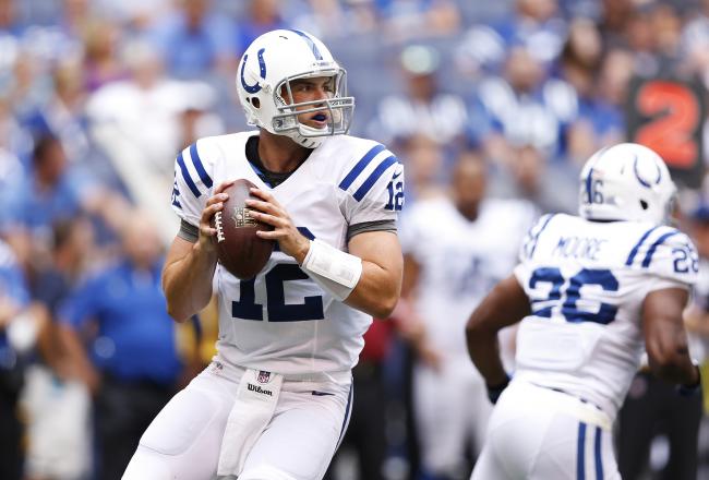 Since Reggie Wayne went down, Luck has let fantasy owners down